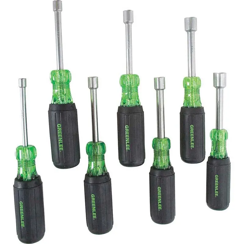 0253-01C - Nut Driver Set 7Pcs 3/16 1/4In 5/16 11/32 3/8 7/16 1/2Inch 1