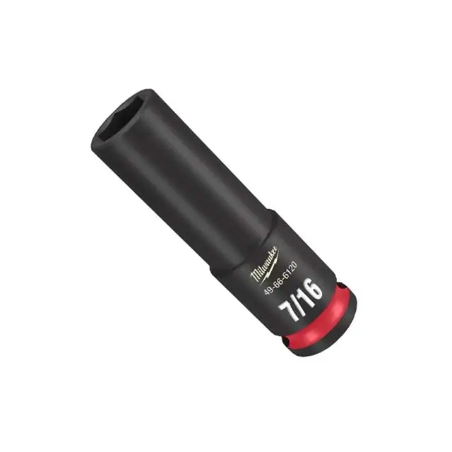 49-66-6120 - Nut Driver Socket 7/16X2.5In 3/8In Drive 1