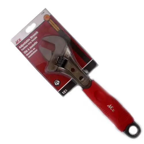 71320 - Wrench Adjustable 12In Max 1.5In Wide Jaw Cushion Grip Handle 1