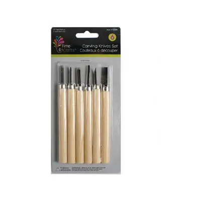 16196 - Knife Carving 6Pc/Set 1