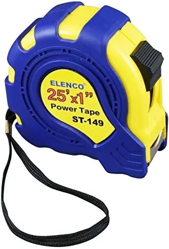 St-149 - Tape Measuring 25Ftx1in Built In Belt Clip With Thumb Lock 2
