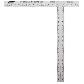 71278 - T-Square Drywall 48In Aluminum 1