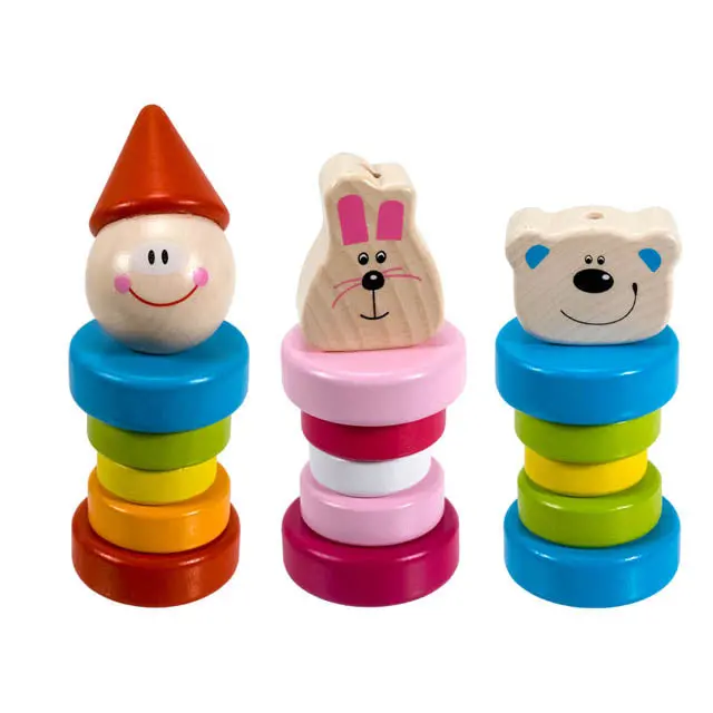 Tkc270-Ca - Clown/Rabbit/Bear Rattle Assorted 1