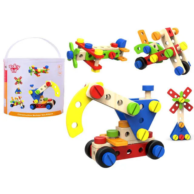 Tkf012 - Construction Builder Set 52Pcs/Set 1