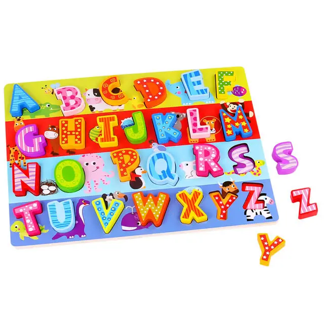 Tkg005 - Alphabet Puzzle 27Pcs/Box 1