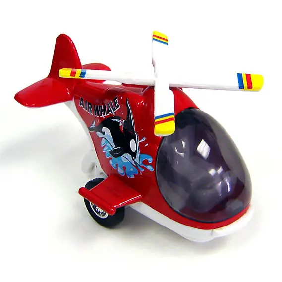 Tm408 - Whirley Bird Helicopter Pullback Assorted Colours 1