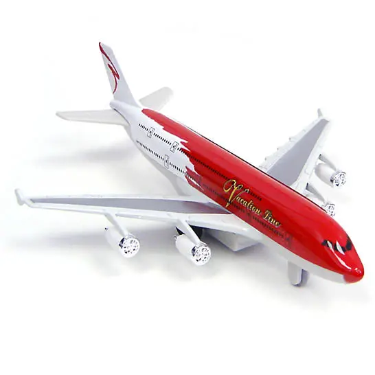Tm627 - Jumbo Jet Pullback Assorted Colours 1