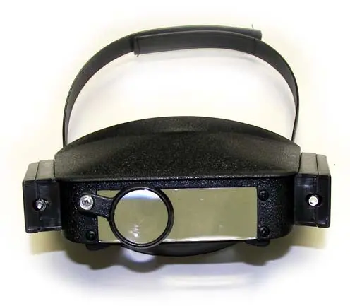 Vtmg6 - Magnifier Head Visor Multi Power 1.4X/1.5X/1.9X/2.2X With Light 1