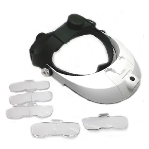 Mg9009 - Magnifier Head Visor Multi Power Led Light 11 Level Magnification 1