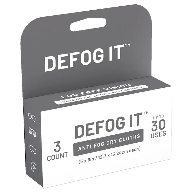 821320Cdi - Anti Fog Cloths 5 X 6In For Eye Glasses (3 Pcs/Pkg) 1