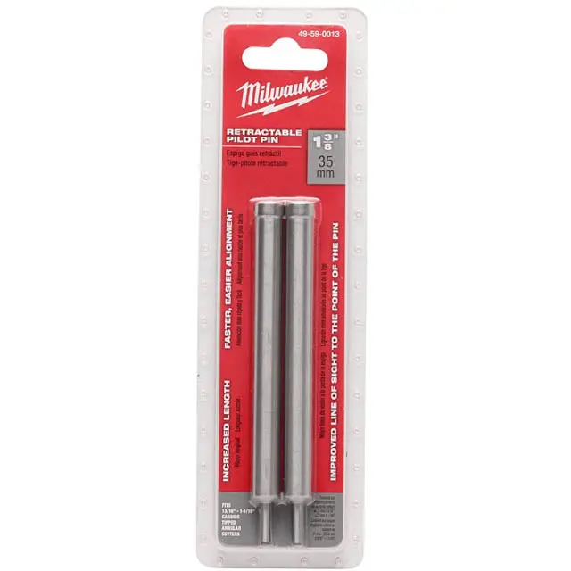 49-59-0013 - Retractable Pilot Pin 1-3/8In Ctc Cutters (2 Pcs/Pkg) 1