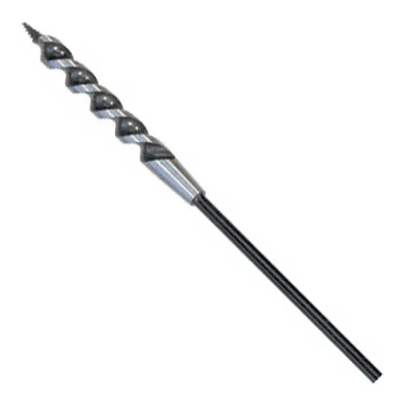 A728 - Drill Bit Wood Auger 3/8X72in 3/16Un Shaft 1