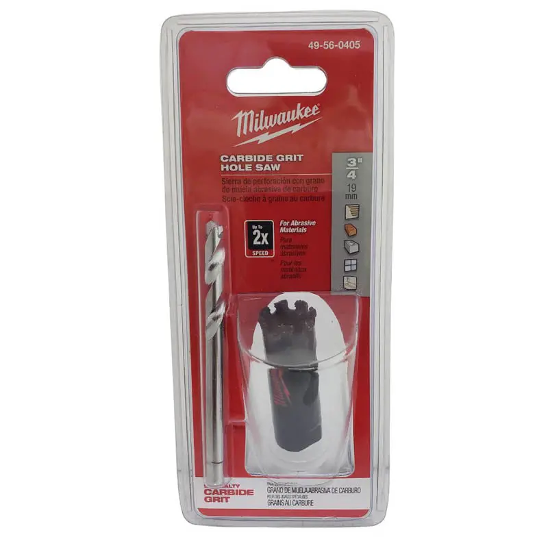 49-56-0405 - Hole Saw 3/4In Carbide Grit 1
