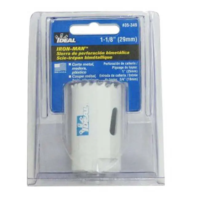 35-349 - Hole Saw 1-1/8In Pipe Tap 1Inch 1
