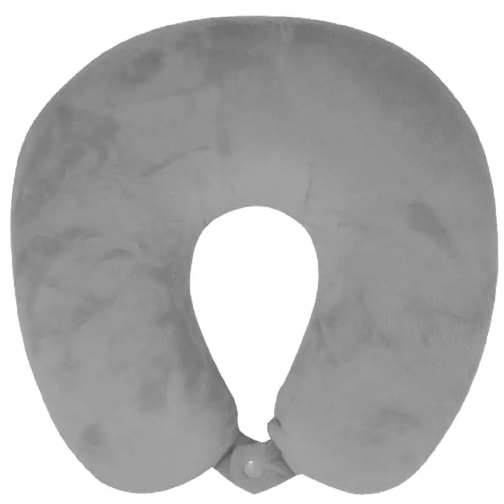 Tr1060gy - Travel Pillow Memory Foam Grey 1