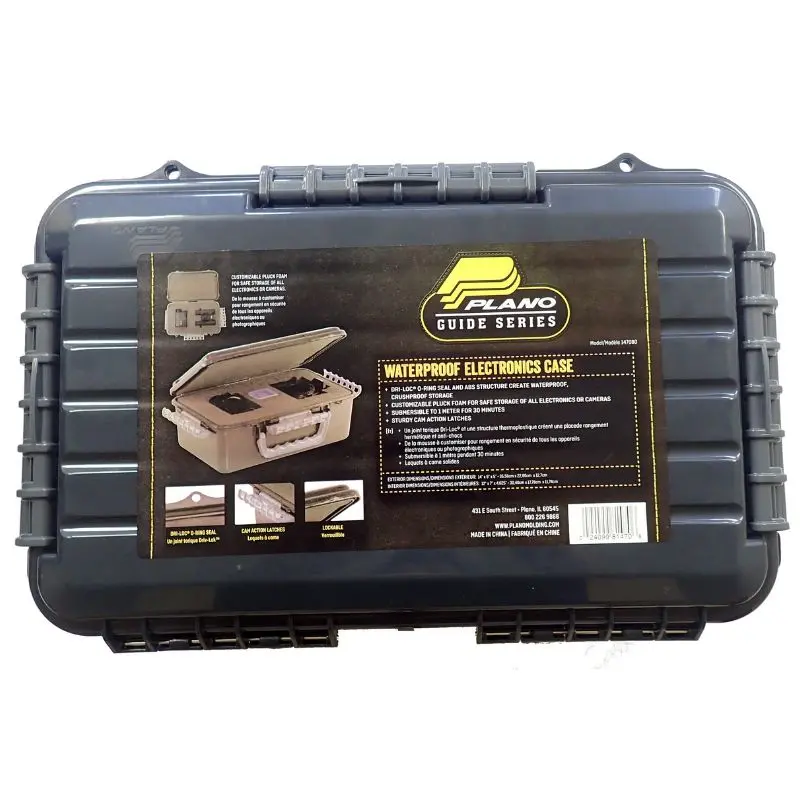 147080 - Tool Case Empty 13.88X9x5.13In Plas Gry Waterproof Foam-Filled 1