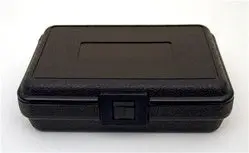 107 - Tool Case Empty 8.5X6x2.5In Plas Foam-Filled Cases Black 1