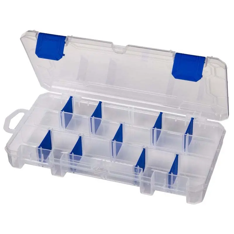 3003 - Component Box 9X5x1.25In Clear 18 Compartments 1