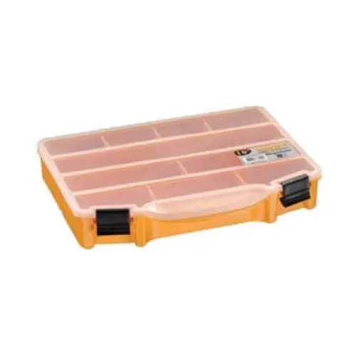 187037 - Component Box 10X8x1.5In Orange 10 Compartments 1