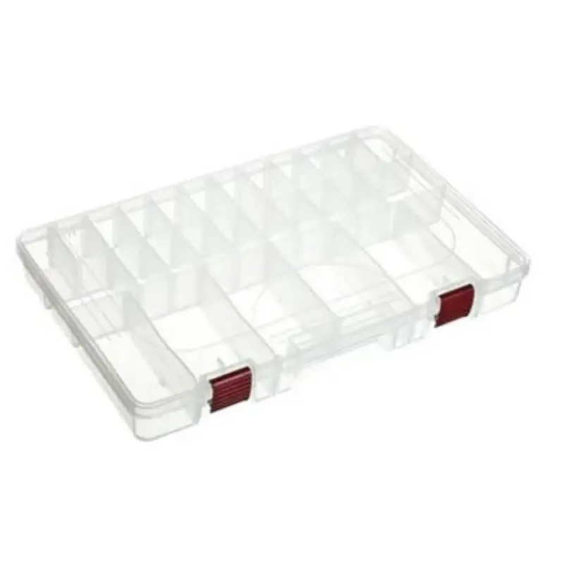 3750 - Component Box 14X9x2in Clear Max Upto 28 Compartments 1