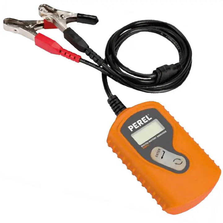 Aba12 - Battery Tester Digital W/ Car Alligator Clips 1