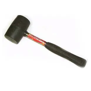Whh-3332 - Hammer 55Mm Dia Rubber 16 Oz Rubber Mallet 1