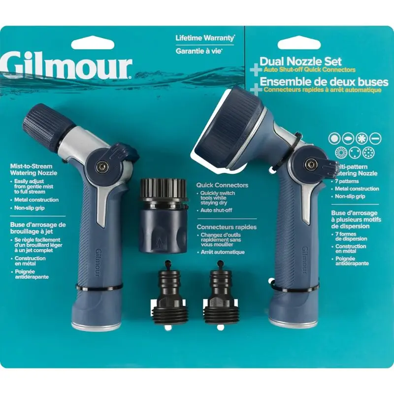834975-1002 - Dual Nozzle Set With Auto Shut Off Quick Connectors 1