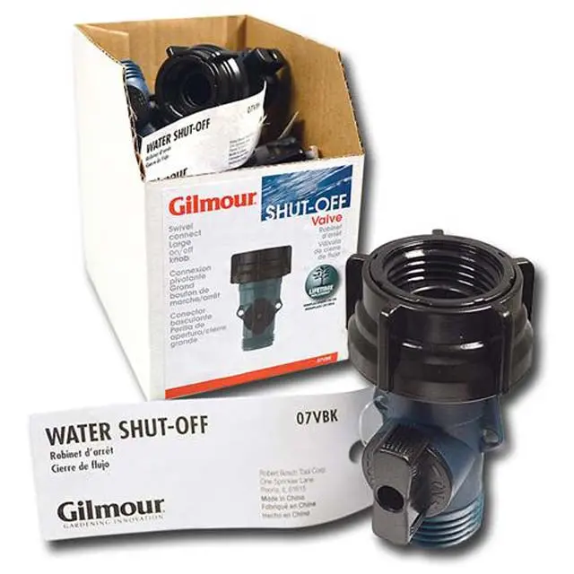 07Vbk - Valve Shut-Off 1-Way Plastic 1