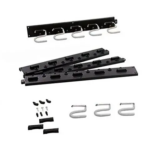 Sr64 - Storage System Adjustable 64In 28 Hooks Load Per Clamp 6.8Kg 1