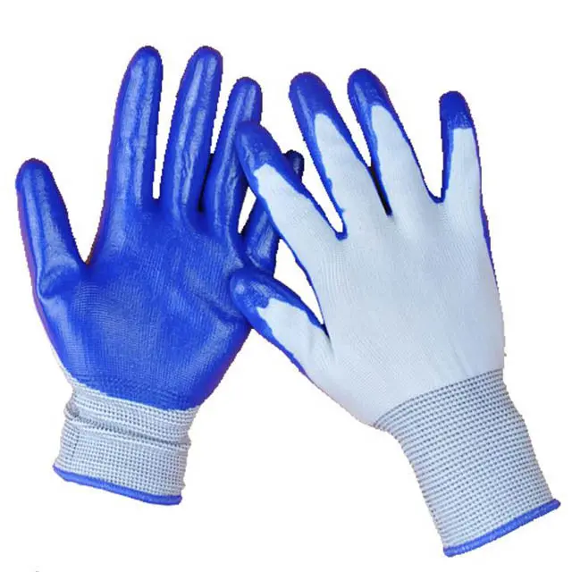 Wgar-13 - Gloves Nitrile Blue 1