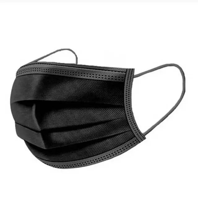 Mask50bk Lev2 - Face Mask Disposable W/Ear Loop Medical Mask Level 2 (50 Pcs/Pkg) 1