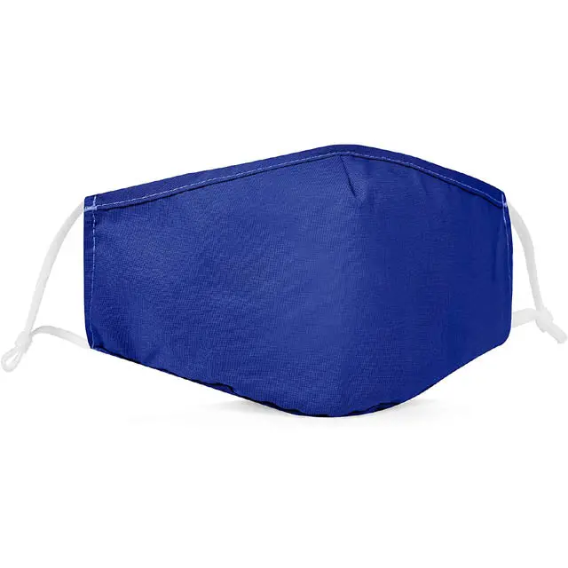 84287 - Face Mask Reusable Washable Blue Cotton Snugfit 1