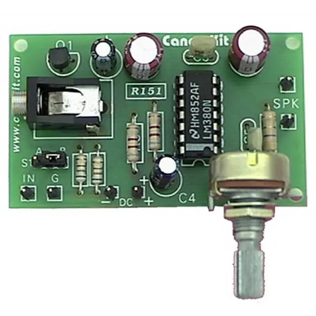 Uk151 - Mic Amp - 5W Using Ic - Assld 1