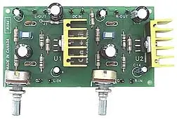 Uk254 - Stereo Amplifier 20W - Assembled 1