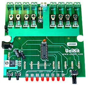 Uk580 - Light Chaser 8-Ch 20-Pgm - Assld Assembled 1
