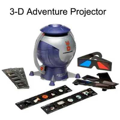 Um2040 - 3-D Adventure Projector Includes 2 Pairs Of 3D Glasses 1