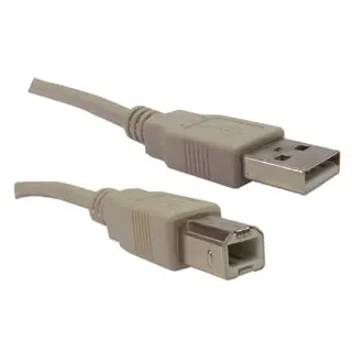 Cusb2ab06 - Usb Cable A-B Male/Male 6Ft Beige 1
