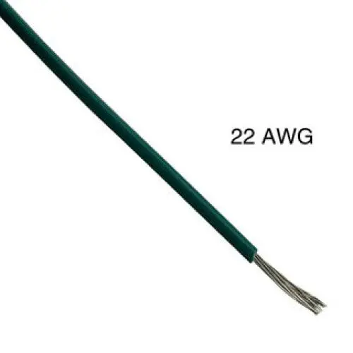 R45-10772-22-Gn - Wire Stranded 22Awg 2500Ft Green Tc 1
