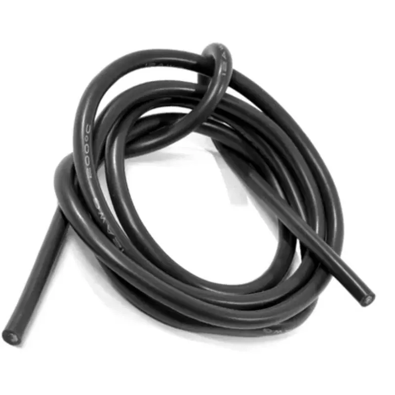 Wirsi-120203 - Wire Silicon 12Awg 3Ft Black -60C To 200C 1
