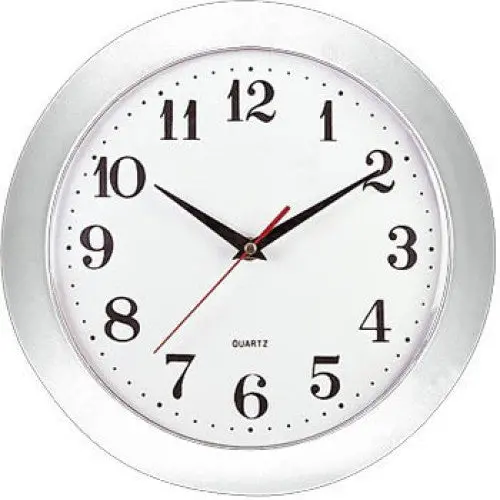 81357 - Clock Wall 11 Inch Uses One Aa Battery 1