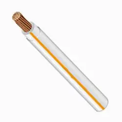 Npa18t007 - Test Lead 18Awg White 8500Ft Orange Line 200C 600V Ft1 7 Str 1