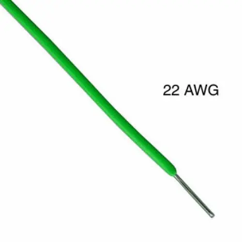 T1010-21-06K - Wire Solid 22Awg 1000Ft Green Tr64 Tc Pvc Ft1 3V 15C 1