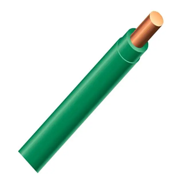 N3915 - Wire Solid 14Awg 500Ft Green Pvc 1