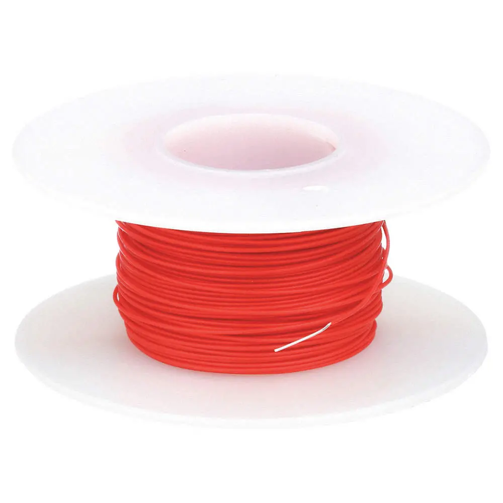 Wbh-1355 - Ww Wire 30Awg Solid 100Ft Red 1