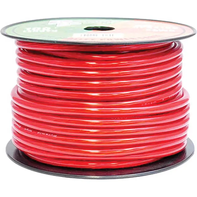 Rpr4100 - Power Cable 4Awg Red 100Ft 1