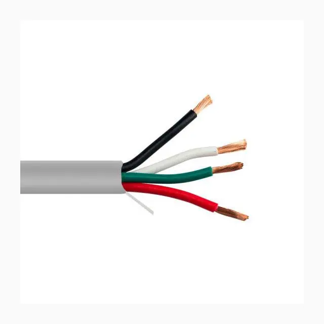 77035 - Cable 4C 22Awg Str Unsh 500Ft Cmr Gry Coil 1