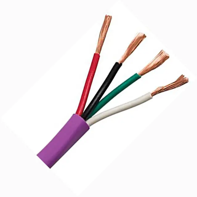 77174 - Speaker Wire 12Awg 4C 500Ft Purple Spool 1