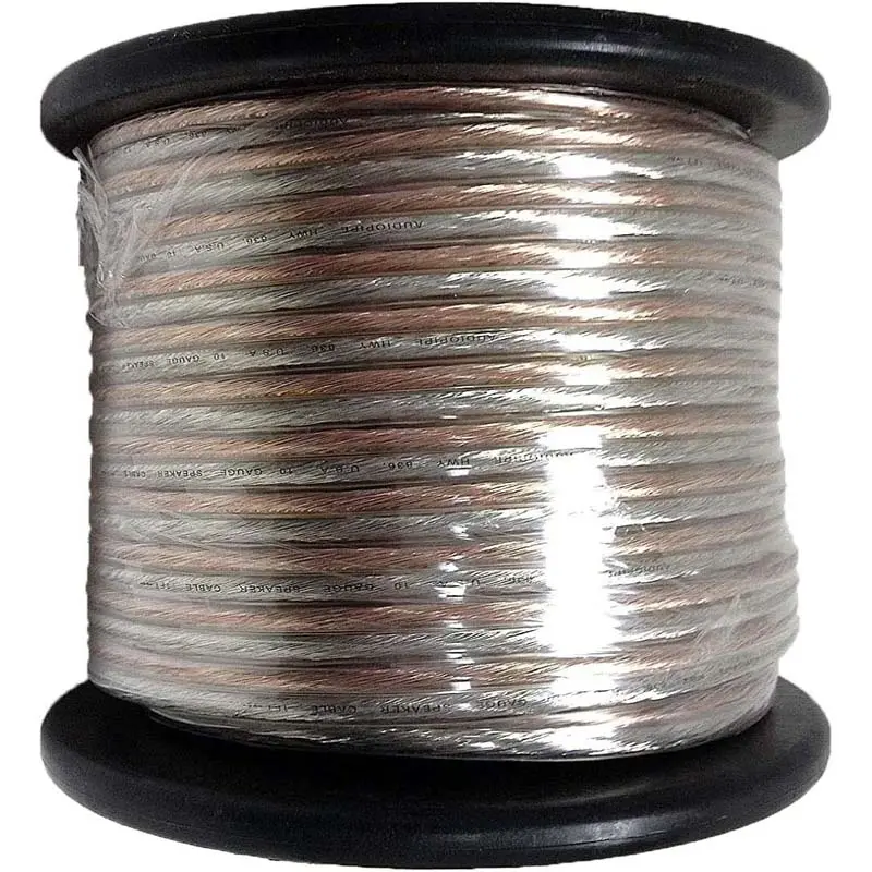 Tcbl-18-250Cpr - Speaker Wire Awg 18 Std 250Ft Clear Pvc Copper 1