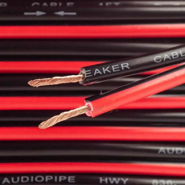 Tcbl-16-50Rbc - Speaker Wire Awg 16 Std 50Ft Red And Black Pvc Copper 1