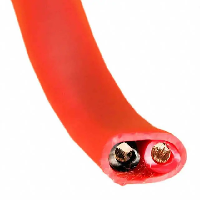 N3849 - Cable Fire Alarm 14/2 Sol Fplp Plenum 500Ft Red 1